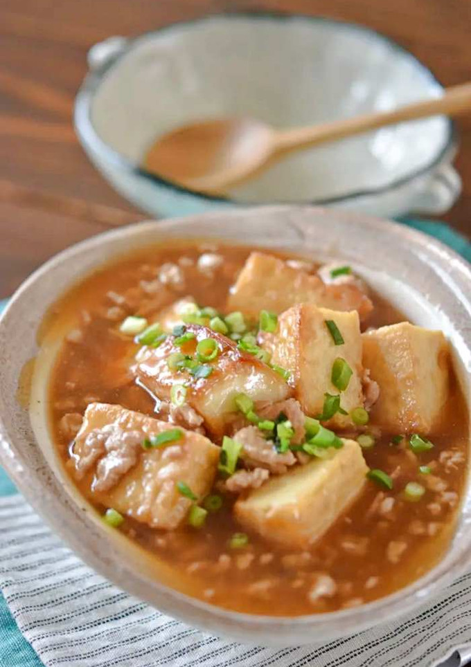 厚揚げ豆腐のそぼろあん-レシピのメイン写真