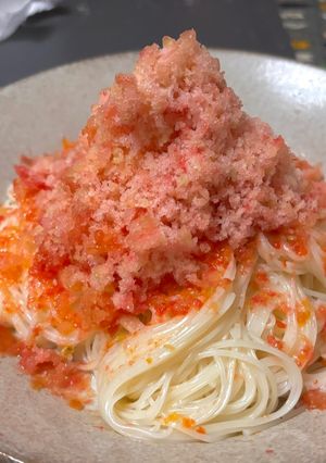 冷凍トマトそうめん-レシピのメイン写真