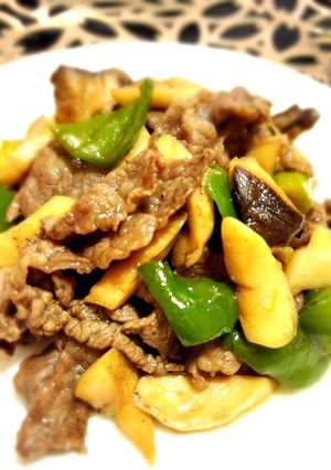 牛肉とエリンギの中華炒め-レシピのメイン写真