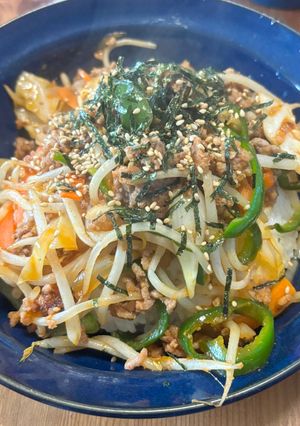 卵無し簡単ビビンバ-レシピのメイン写真