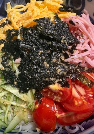 そうめん冷やし中華-レシピのメイン写真