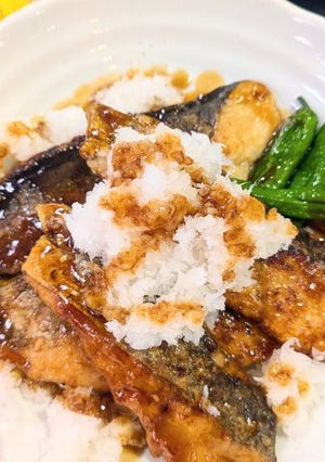塩麹漬け鯖の和風おろしだれ 竜田揚げ風-レシピのメイン写真
