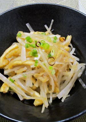大根と油揚げの中華サラダ-レシピのメイン写真
