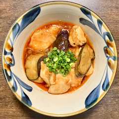 รูปของ 鶏むね肉とナスのチリソース