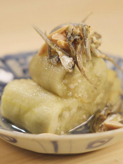 焼きナスのお浸し ジャコのせ-レシピのメイン写真