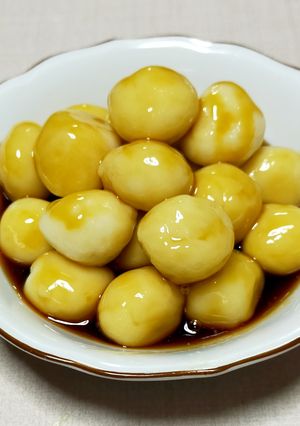 豆腐でかたくなりにくいみたらし団子-レシピのメイン写真