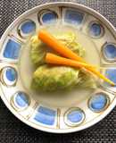 鶏と椎茸の旨味ロールキャベツ