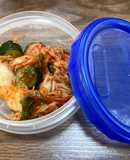 【糖尿病弁当】きゅうりのキムチあえ