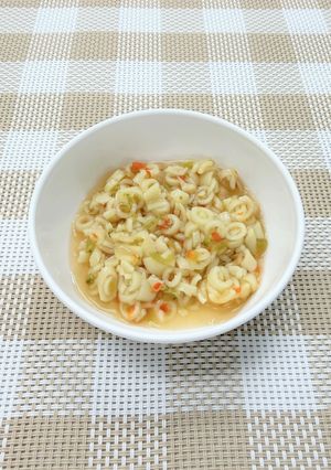 【離乳食中期】野菜マカロニ-レシピのメイン写真