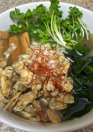 旨味三昧!喜多方アサリラーメン-レシピのメイン写真