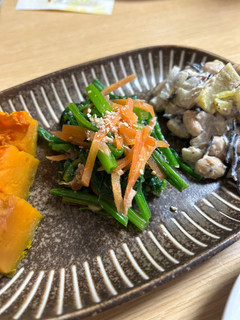 【副菜】ほうれん草と人参とツナのナムル-レシピのメイン写真
