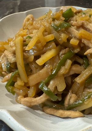 じゃがいもと豚肉のオイスター炒め-レシピのメイン写真