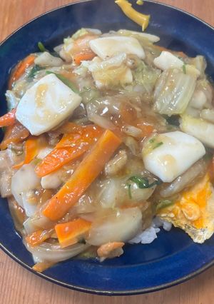卵のせ中華丼-レシピのメイン写真