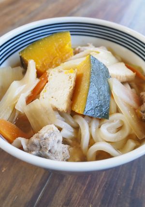 《主食》ほうとう風野菜うどん-レシピのメイン写真