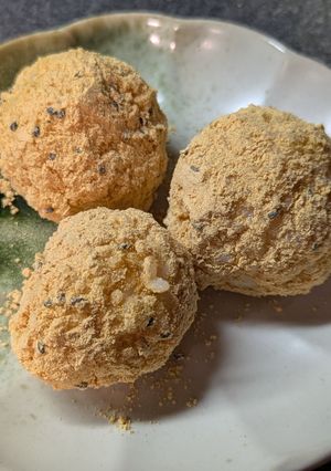 余ったきなこ活用！和スイーツ風おにぎり-レシピのメイン写真