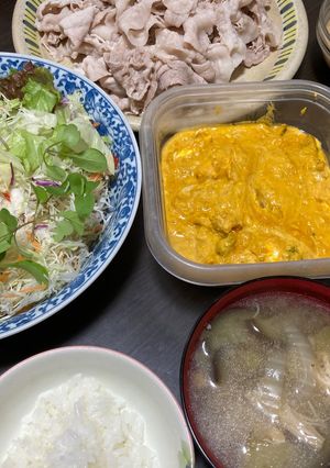 秋ナス、白菜、油揚げの味噌汁-レシピのメイン写真