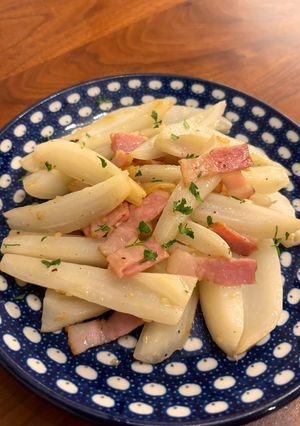 れんこんのベーコンガーリック炒め-レシピのメイン写真