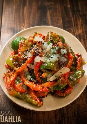 【おつまみ🍺】ピーマン人参チーズ揚げ焼き🫑酒沼🥕-レシピのメイン写真
