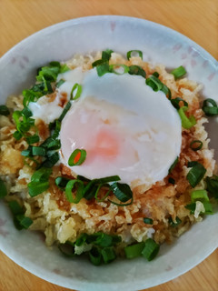 たぬき卵かけご飯☆丸亀製麺の裏メニュー風-レシピのメイン写真