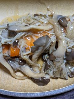 塩鮭の平茸あんかけ-レシピのメイン写真