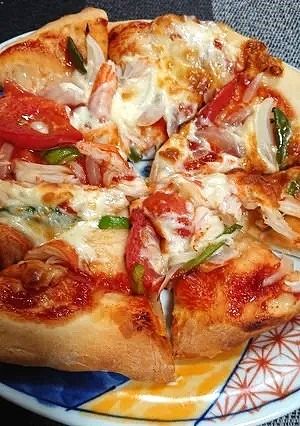 強力粉の美味しいピザ-レシピのメイン写真