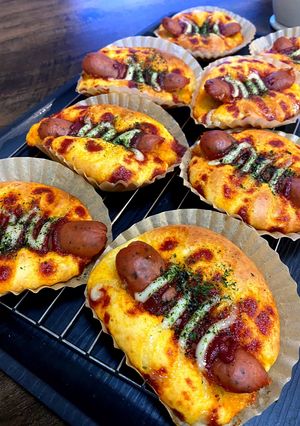 ホットケーキミックスでウィンナーパン♡-レシピのメイン写真