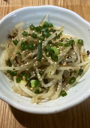 もやしの塩昆布ゴマあえ-レシピのメイン写真
