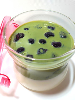 ♬ブルーベリーの抹茶&ヨーグルトゼリー♬-レシピのメイン写真