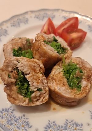 豆苗の肉巻き-レシピのメイン写真