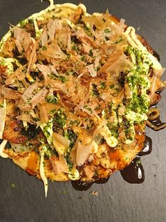 きんぴらごぼう入れお好み焼き風-レシピのメイン写真