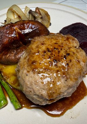 🥩本格 和牛脂×和牛挽肉 ハンバーグ-レシピのメイン写真
