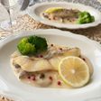 白身魚の豆乳クリームソース
