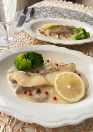白身魚の豆乳クリームソース-レシピのメイン写真