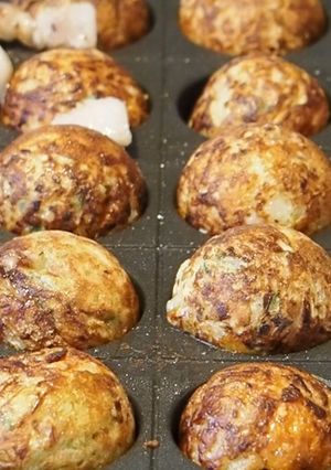 たこ焼きの具「たこ以外」は【豚肉】で節約-レシピのメイン写真