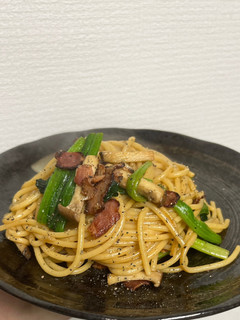 ほうれん草とベーコンのパスタ-レシピのメイン写真