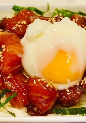 サーモンの甘タレ漬け-レシピのメイン写真