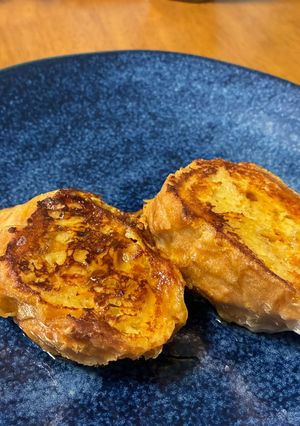 ジュワっと喫茶店風！バゲットフレンチトースト-レシピのメイン写真