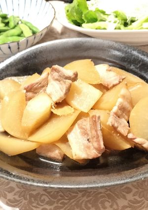 ご飯が進む！味しみしみ中華豚バラ大根-レシピのメイン写真