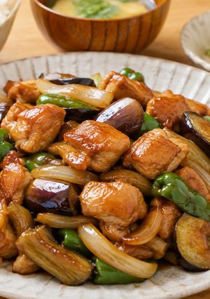 鶏ももと夏野菜の甘辛炒め-レシピのメイン写真