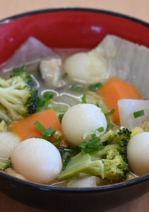 野菜たっぷりだんご汁　JAいるま野-レシピのメイン写真