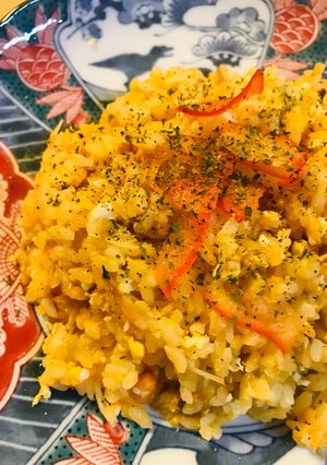 シンプル炒飯●エノキ＆玉子のチャーハン-レシピのメイン写真