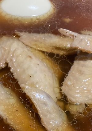 手羽先と、ゆで卵の、青じそドレッシング煮-レシピのメイン写真