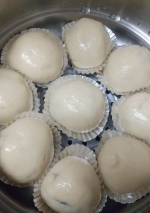 #塩麹漬チャレンジ米粉豆腐蒸しパン-レシピのメイン写真