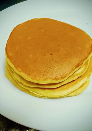 砂糖不使用 柿のパンケーキ-レシピのメイン写真