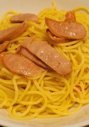 簡単ウインナーペペロンチーノ-レシピのメイン写真