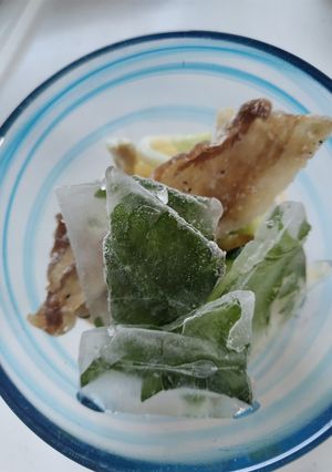 目に涼しい紫蘇氷-レシピのメイン写真