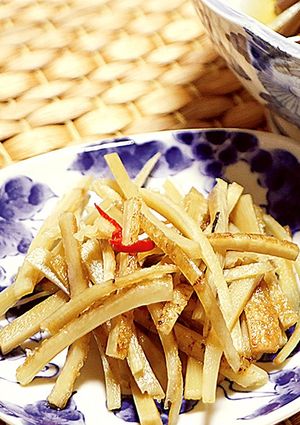 【常備野菜に！】ごぼうのしょうゆ漬け-レシピのメイン写真