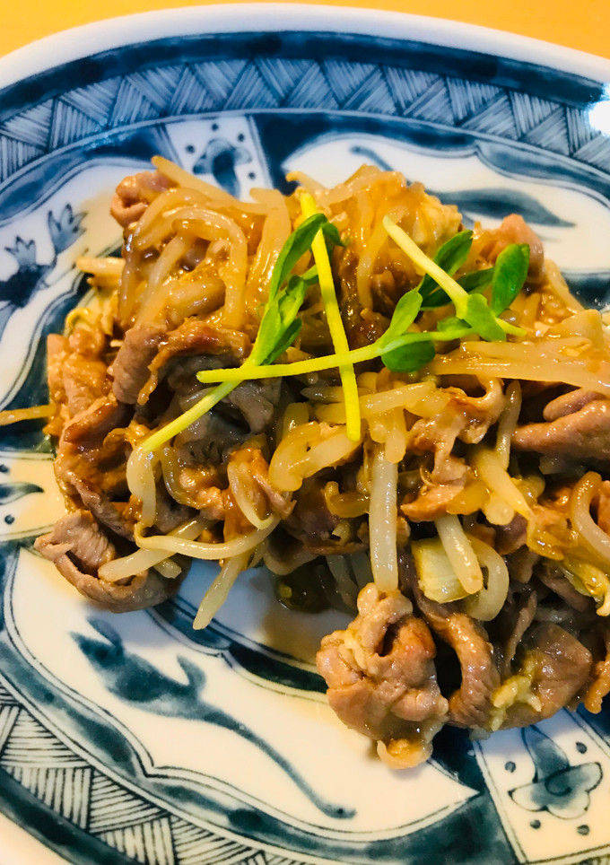 豚肉ともやしのオイスターソース炒め-レシピのメイン写真