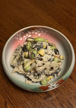 れんこんとひじきのサラダ-レシピのメイン写真