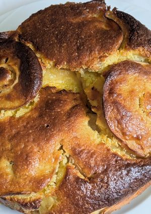 りんごとさつまいものレイヤーケーキ-レシピのメイン写真